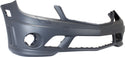 2008-2011 Mercedes-Benz C63 Front Bumper Cover, Primed, With Headlamp Washers, Parktronic.