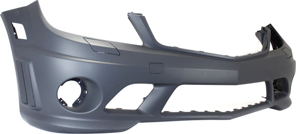 2008-2011 Mercedes-Benz C63 Front Bumper Cover, Primed, With Headlamp Washers, Parktronic.