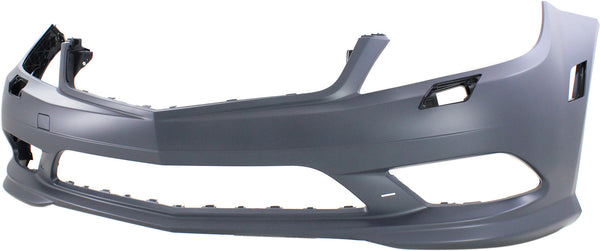2008-2011 Mercedes-Benz C-Class Front Bumper Cover, Primed, w/ AMG Styling Pack.