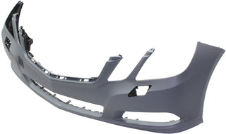 2010-2013 Mercedes-Benz E-Class Front Bumper Cover, Primed, Sedan, w/o Parktronic.