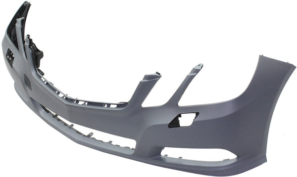 2010-2013 Mercedes-Benz E-Class Front Bumper Cover, Primed, Sedan, w/o Parktronic.