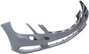2010-2013 Mercedes-Benz E-Class Front Bumper Cover, Primed, Sedan, w/o Parktronic.