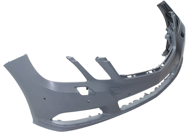 2010-2013 Mercedes-Benz E-Class Front Bumper Cover, Primed, Sedan.