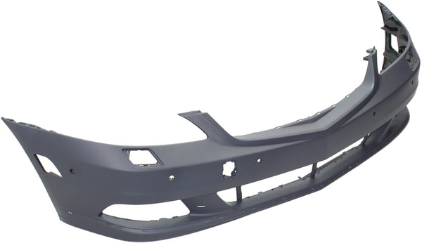 2012-2013 Mercedes Benz S350 Front Bumper Cover, Primed, w/o Sport Pkg, w/Parktonic.
