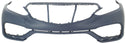 2014 Mercedes-Benz E63 Front Bumper Cover, Primed, w/Out Parktronic.