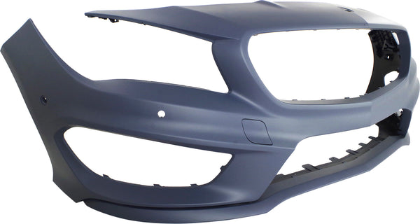 2014-2016 Mercedes Benz CLA250 Front Bumper Cover, w/AMG Styling, w/Active Park.