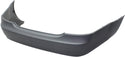 2008-2011 Mercedes Benz S450 Rear Bumper Cover, Primed, w/o, Except S63.