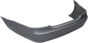 2008-2011 Mercedes Benz S450 Rear Bumper Cover, Primed, w/o, Except S63.