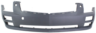 2005-2007 Cadillac STS Front Bumper Cover, Primed, With Headlamp Washer.