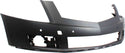 2010-2012 Cadillac SRX Front Bumper Cover, Primed, Upper, w/ Front Sensor.