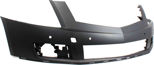 2010-2012 Cadillac SRX Front Bumper Cover, Primed, Upper, w/ Front Sensor.