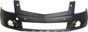 2010-2012 Cadillac Srx Front Bumper Cover, Primed, Upper, Without Headlamp Wash.