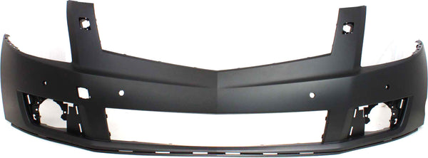2010-2012 Cadillac Srx Front Bumper Cover, Primed, Upper, Without Headlamp Wash.