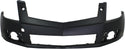 2010-2012 Cadillac SRX Front Bumper Cover, Primed, Upper, w/Hlamp Washer Hole - CAPA.