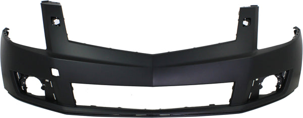 2010-2012 Cadillac SRX Front Bumper Cover, Primed, Upper, w/Hlamp Washer Hole - CAPA.