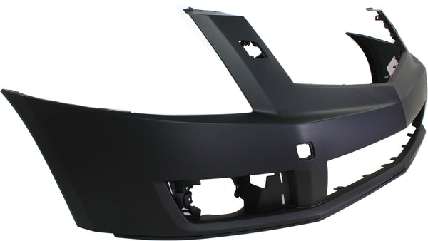 2010-2012 Cadillac SRX Front Bumper Cover, Primed, Upper, w/Hlamp Washer Hole - CAPA.