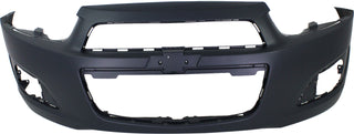 2012-2016 Chevy Sonic Front Bumper Cover, Primed, w/o Park Assist.