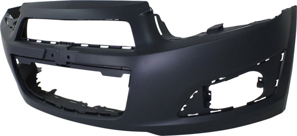 2012-2016 Chevy Sonic Front Bumper Cover, Primed, w/o Park Assist.