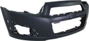 2012-2016 Chevy Sonic Front Bumper Cover, Primed, w/o Park Assist.