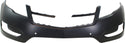 2011-2014 Chevy Volt Front Bumper Cover, Primed, w/Object Sensors-Capa.