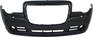 2005-2010 Chrysler 300 Front Bumper Cover, Primed, w/Hlamp Washer Hole.