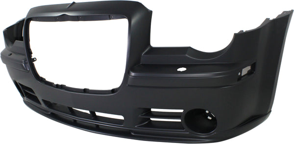 2005-2010 Chrysler 300 Front Bumper Cover, Primed, w/Hlamp Washer Hole.