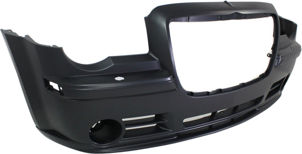 2005-2010 Chrysler 300 Front Bumper Cover, Primed, w/Hlamp Washer Hole.