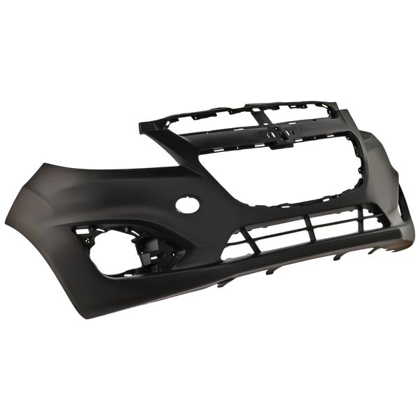 2013-2015 Chevy Spark Front Bumper Cover, Primed, With Out Fog Lamps.