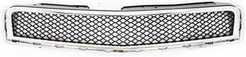 2009-2012 Chevy Traverse Grille, Chrome Shell/Black.