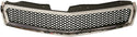 2009-2012 Chevy Traverse Grille, Upper, Chrome Shell/Black Insert.