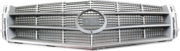 2008-2011 Cadillac CTS Grille,Chrome Shell/Silver Gray.