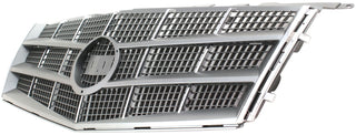 2008-2011 Cadillac CTS Grille,Chrome Shell/Silver Gray.