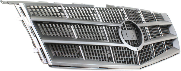 2008-2011 Cadillac CTS Grille,Chrome Shell/Silver Gray.