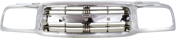 1999-2004 Geo Tracker Grille, Chrome.