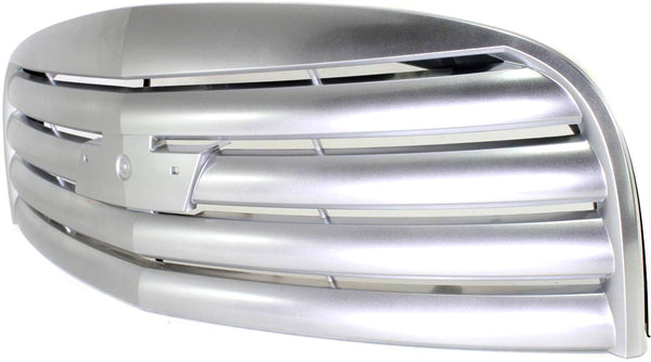 2006-2011 Chevy HHR Grille, Plastic, Satin Chrome.