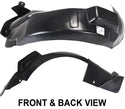 2003-2007 Cadillac CTS Front Fender Liner RH.