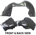 2008-2013 GMC Yukon Front Fender Liner LH.