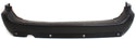 2005-2007 Dodge Grand Caravan Rear Bumper Cover, Primed, W/Rear Object Sensors.