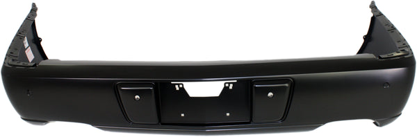 2006-2011 Cadillac DTS Rear Bumper Cover, Primed, With Object Sensors.