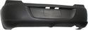 2007-2010 Chrysler Sebring Rear Bumper Cover, Primed, Single Exhaust, Sedan.