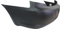 2007-2010 Chrysler Sebring Rear Bumper Cover, Primed, Dual Exhaust, Sedan.