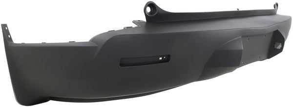 2009-2012 Chevy Traverse Rear Bumper Cover, Lower, Dark Gray.
