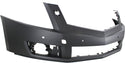 2013-2015 Cadillac SRX Front Bumper Cover, Primed, w/Headlampamp Washer.