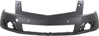 2013-2015 Cadillac SRX Front Bumper Cover, Primed, With Headlamp Washer.