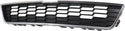 2012-2016 Chevy Sonic Grille, Upper, Chrome Shell/Dark Gray Insert.