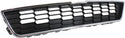 2012-2016 Chevy Sonic Grille, Upper, Chrome Shell/Dark Gray Insert.
