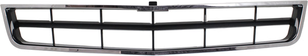 2008-2013 Chevy Tahoe Grille, Lower, Plastic, Chrome.