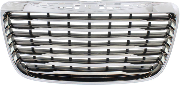 2011-2014 Chrysler 300 Grille, Chrome Shell/Black Insert.
