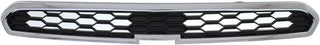 2013-2015 Chevy Spark Grille, Upper,Chrome Shell/Black.