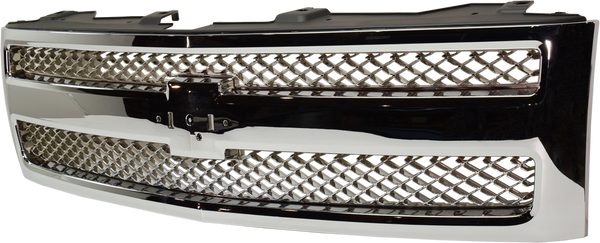 2007-2013 Chevy Silverado 1500 Grille, Mesh Insert.